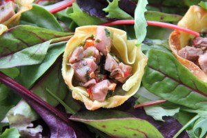 Thai Beef Salad Cups