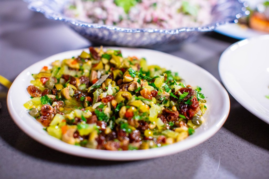Pine nut salsa